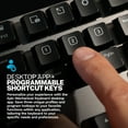 thumbnail image 4 of JLab Epic Mechanical Keyboard, Black, Full-Depth Illuminated Keys, USB-C/Bluetooth, Rechargeable, Windows/Mac/iOS, 4 of 8