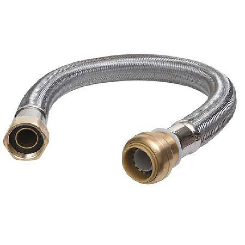 SHARKBITE U3088FLEX12LF Flexible Hose Assembly,3/4 In,12 In L Walmart