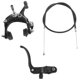 thumbnail image 1 of Front Fixie Road Bike Cruiser Brake Set Bike Brake Kit Bike Caliper Brake Kit Side Pull Brake Set For Most Fixie Bike, 1 of 5