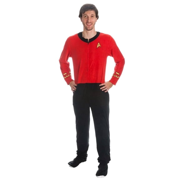 Bioworld Star Trek Men's Red Union Suit Medium Male