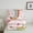 Colorful J, variant on Manfei Letter A Monogrammed Bedding Comforter Set,Cute Bowtie Bow Twin Comforter Sets,Colorful Rainbow Stripes Bedding Set For Girl,Microfiber Room Decorative Reversible,2pcs