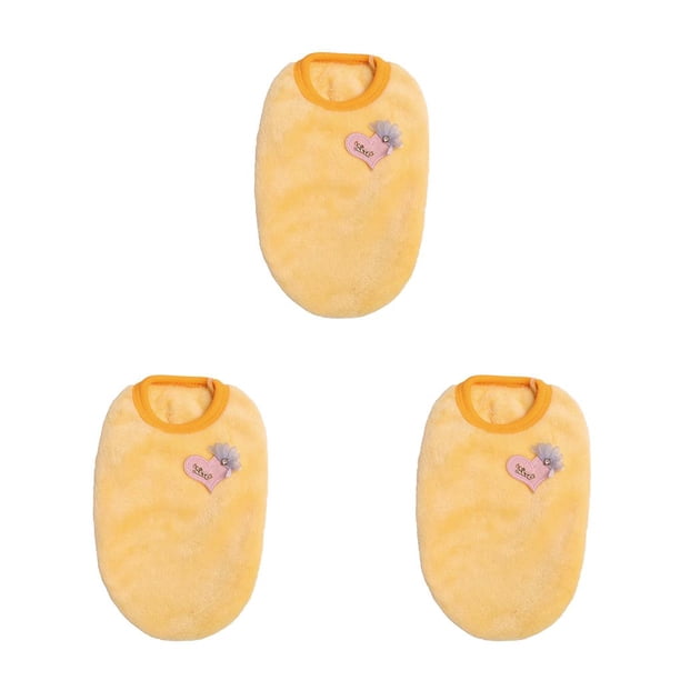 Greeniant Ropa para mascotas Chaleco de terciopelo coralino Chalecos elásticos para mantener el calor con patrones lindos Ropa Cómoda Suministros de Type1 NO1 Greeniant CBP187171