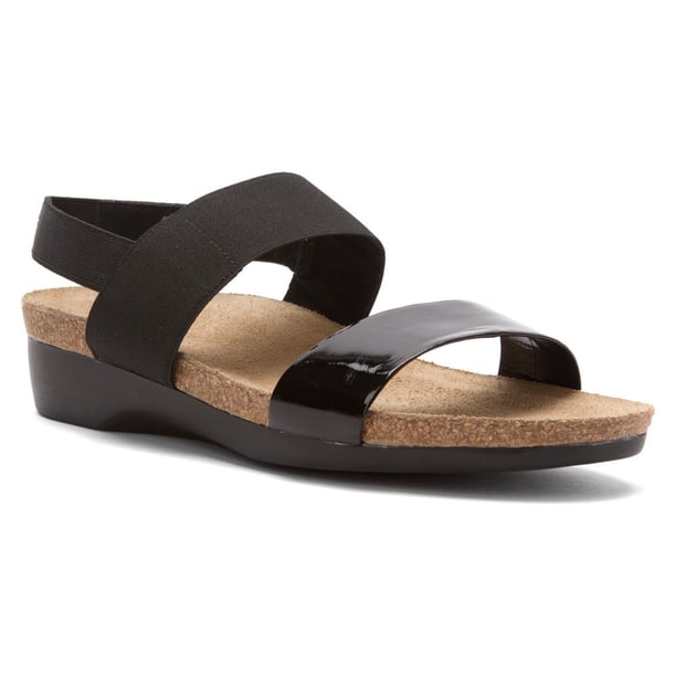munro black sandals