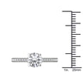 thumbnail image 4 of 1 Carat T.W. Diamond Classic 14kt White Gold Engagement Ring, 4 of 4