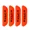 Orange 4pcs, variant on 4 PCS Car Open Reflective Sticker Universal Safety Warning Mark Reflective Stickers Lighting Luminous Decor Auto Door Stickers