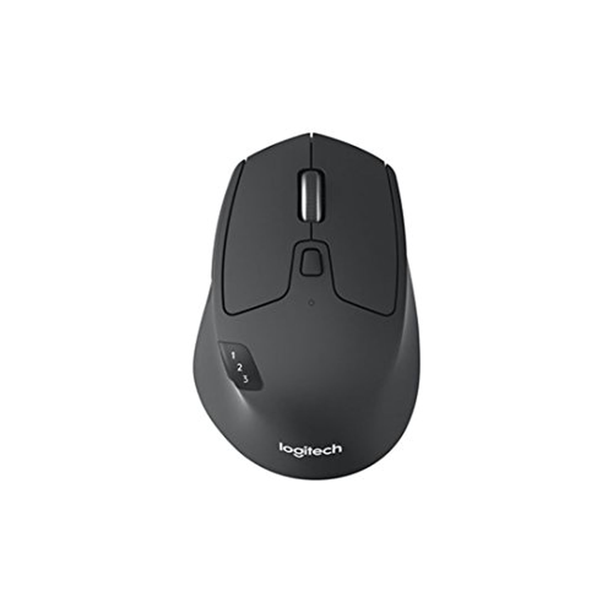 Logitech M720 Triathlon Multi-Device Wireless Mouse, Bluetooth, USB Unifying Receiver, 1000 DPI, 6 Programmable Buttons, 2-Year Battery, Compatible with Laptop, PC, Mac, iPadOS