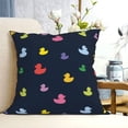 thumbnail image 5 of Home Throw Pillow Covers Two Sides Printed colorful ducks Decor Sofa Living Room Bed Couch Car, 5 of 7
