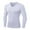 White, variant on Floenr Mens T Shirts,Men's Fall/winter Fitness Long-sleeved Zipper Casual Hoodie Quick-drying Sports Sweatshirt