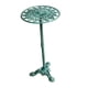 thumbnail image 3 of Soporte para plantas de hierro fundido, estante de exhibición para plantas, pedestal rústico retro para macetas, soporte para macetas para decoración Verde, 3 of 8