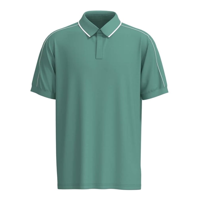 Playera Polo George Para Hombre Lisa Verde Talla CH