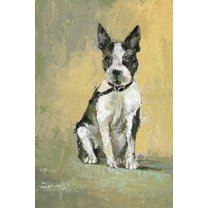 Marmont Hill Dog on Duty Canvas Wall Art