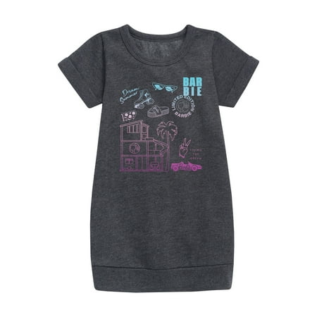 

Barbie - Dream Summer - 1959 Original - Living the Dream - Barbie Dream House - Toddler And Youth Girls Fleece Dress