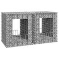 thumbnail image 1 of vidaXL Gabion Basket Posts 2 pcs 50x50x60 cm Iron, 1 of 4