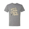 thumbnail image 2 of Wild Bobby, Y'all Need Jesus & Country Music, Pop Culture, Men Premium Tri Blend Tee, Premium Heather, Small, 2 of 4