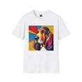 thumbnail image 3 of Basset Hounds PopArt1 Unisex Softstyle T-Shirt, 3 of 10