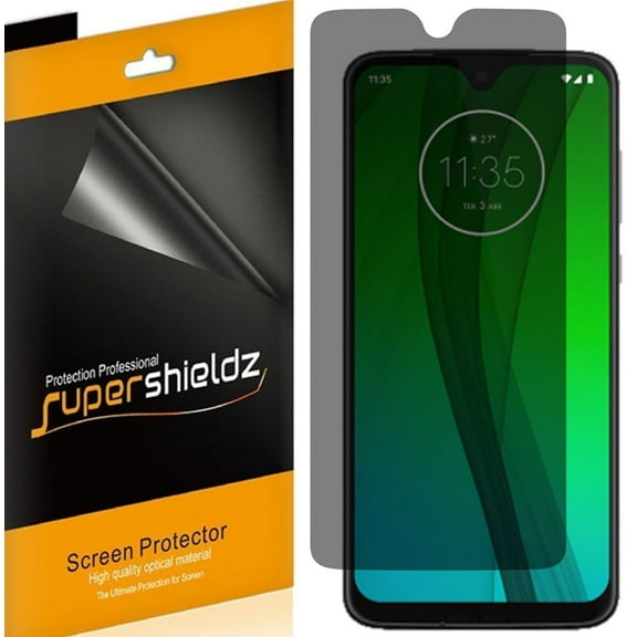 [2-pack] Supershieldz for Motorola Moto G7 Privacy (Anti-Spy) Screen Protector Shield