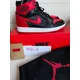 thumbnail image 1 of A i r-Jor-dan 1 satin bred size 4.5 gs, 1 of 5