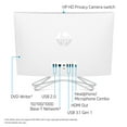 thumbnail image 6 of HP 22 All-in-One, 21.5" FHD Display, Intel Celeron G4900T, 1TB HDD, 4GB RAM, Windows 10, White, 6 of 9