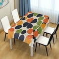 thumbnail image 4 of Yayeee Tablecloths 54" x 54" Rectangle Wrinkle Resistant Party Table Cover, Black Clover Pattern, 4 of 8