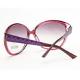 thumbnail image 4 of Dasein Oversized Fashion Sunglasses with Quilt-like Texture Design on Side, 4 of 7