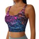 thumbnail image 2 of Balery Heart Confetti on Glitter Sujetadores deportivos con espalda cruzada para mujer, acolchados, sin costuras, de alto impacto, ideales para yoga, gimnasio, entrenamiento y fitness.-, 2 of 8