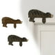 thumbnail image 1 of LADIGASU Animales Divertidos Oso Marrón Adornos de Madera para Puerta Adorno para Puerta Rebajas Hoy Liquidación 1X Adorno de Oso, 1 of 4