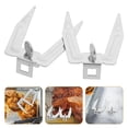 thumbnail image 4 of 2 Pcs Fourchette en Acier Inoxydable pour Friteuse à Air Chaud, Fourchette pour Poulet Rôti, Fourchette pour Grill, Fourchette de Cuisson pour Poisson et Viande Grillés, 4 of 8