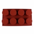 thumbnail image 2 of Billuyoard Feiping 8 ranuras silicona DIY pastel molde hecho a mano jabón molde DIY pastel cocina hornear decoración accesorios herramienta Juegos de accesorios de baño Billuyoard JJ17592-00, 2 of 6