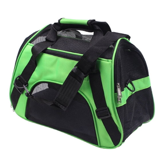 Dog Carrier and Cat Carrier, Pet Carrier Bag, Airline Approved Duffle Bags, Pet Travel Portable Bag Home for Little Dogs, Cats, and Puppies, Medium Animals Size 20.5"L x 9.6"W x 13"H Green