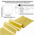 thumbnail image 4 of 3 volúmenes de pequeñas bolsas de basura 60 duraderas 4 galones bolsas de basura pequeñas Oficina de la familia cocina baño dormitorio en el cubo de basura (Grey), 4 of 6