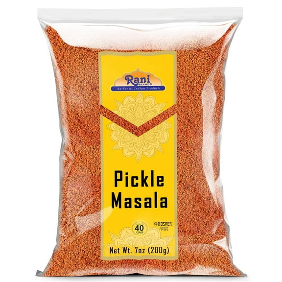 Rani Pickle (Achar) Masala Natural Indian Spice Blend 7oz (200g) ~ All Natural | Vegan | Gluten Friendly | NON-GMO | No colors | Indian Origin
