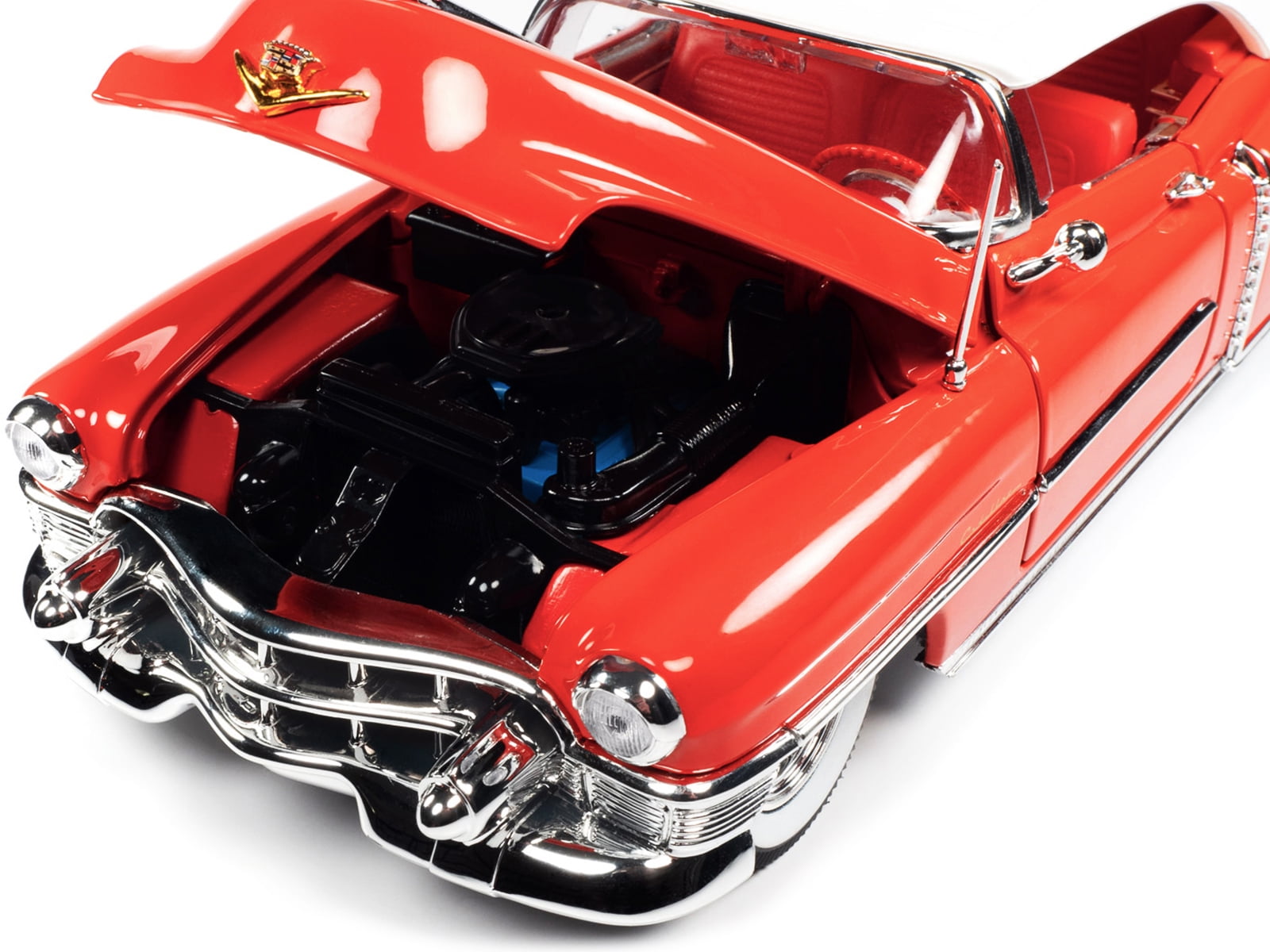 1/18 1953 キャデラック エルドラド レッド×ホワイト Amazon | Auto World 1953 キャデラック エルドラド