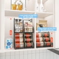 thumbnail image 4 of Organizador de latas JKsmart, paquete de 4, apilable con divisores, 4 of 7