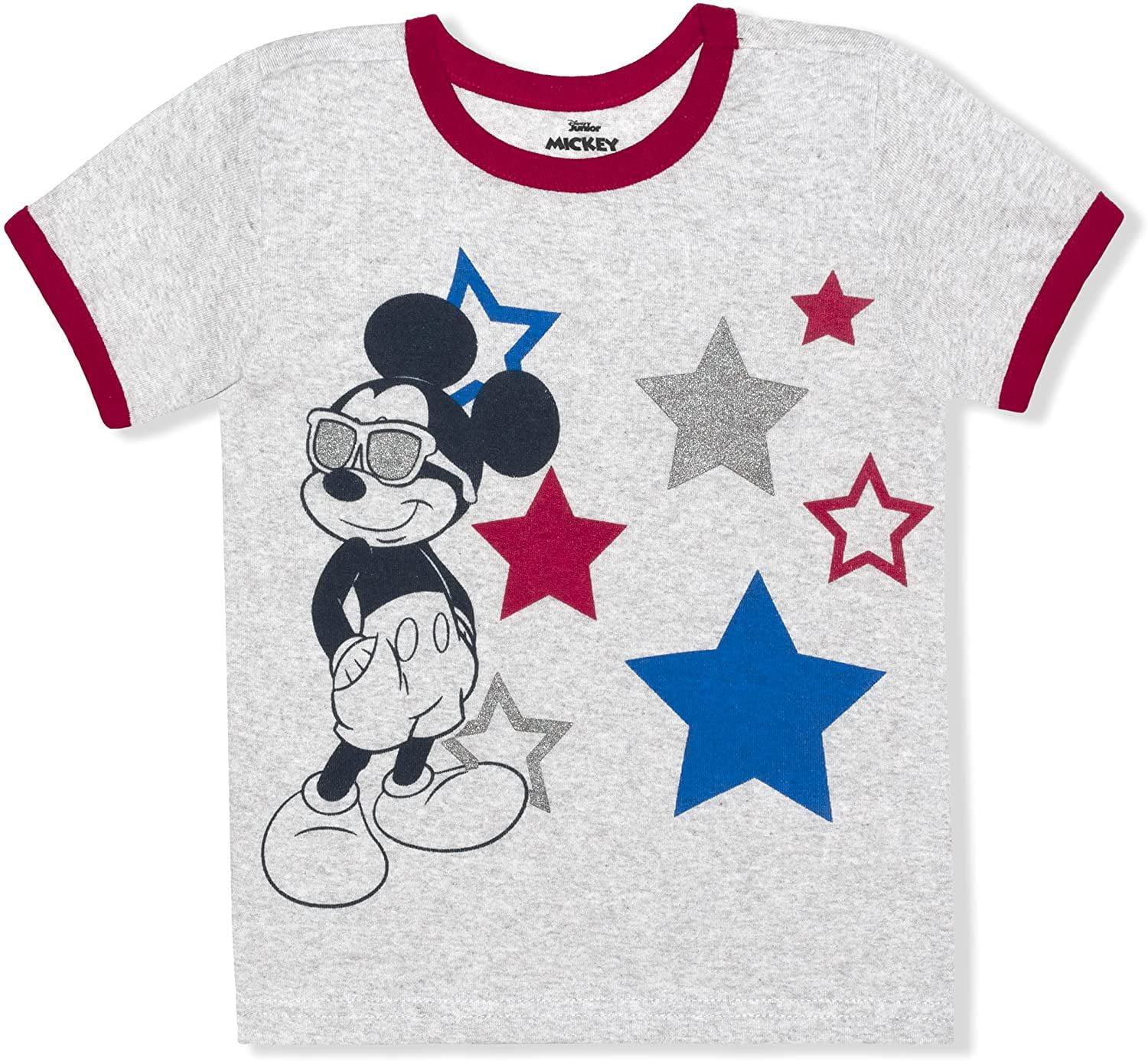 Old Navy Boys Girls 12-18 MONTHS Disney MICKEY MOUSE Christmas Shirt RED #104218 