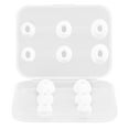 thumbnail image 1 of Replacement Eartips, 6 Pairs Silicone Earbuds Tips for IOS Pro 2nd Generation, Soft Comfortable Ear Tips for in Ear Headphones, Memory Sponge Earplugs, 1 of 8