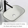 thumbnail image 5 of 2 Pcs Chrome Basin Waste Pop Up Sink Plug 66mm Silver Click Clack Push Button Drain Stopper Replacement for Bathroom Kitchen Sink Bathtub M8 Thread 40mm Seal Ring 14mm Height, 5 of 12