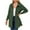 Army Green, variant on Womens Spring Hooded Fleece Jacket Windbreaker Solid Color Long Sleeved Casual Thin Coat with Pockets
