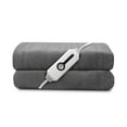 thumbnail image 7 of GONUES Heated Throw Blanket 50"x 60" Soft Warm Flannel Electric Blanket with 4 Heating Levels & 3 Hours Auto Shut off, Machine Washable for Sofa & Office - Grey, 7 of 7
