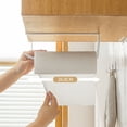 thumbnail image 6 of Kitchen Paper Towel Holders Non-punching Towel Roll Holders Storage Rack for Kitchen Refrigerator Garage Shop, 6 of 9