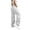 05#White, variant on Cargo Pants Women Elastic High Waisted Pants Wide Leg Baggy Casual Trousers Hiking Streetwear Outfits with Pockets Army Green L