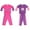 Fuchsia - Butterfly and Purple - Cupcake, variant on Just Love Girls Two Piece Fleece Set (Pack of 2) 17017-A-3T (Fuchsia - Butterfly and Purple - Cupcake, Girls 12 Months)