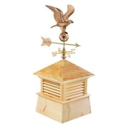 Good Directions 18" Square Kent Wood Cupola with Cottage EagleH