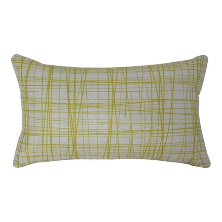 Housse De Coussin Cylindrique En Lin - 20 X 100 Cm, Fermeture Éclair - Beige (Coussin Non Inclus)