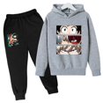 thumbnail image 3 of Sudadera con capucha y pantalón de manga larga con estampado gráfico de My Hero Academia, estilo japonés, estilo Anime, Bakugou Katsuki, estilo Harajuku, 3 of 5