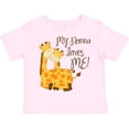 thumbnail image 3 of Inktastic My Nonna Loves Me Boys or Girls Toddler T-Shirt, 3 of 5