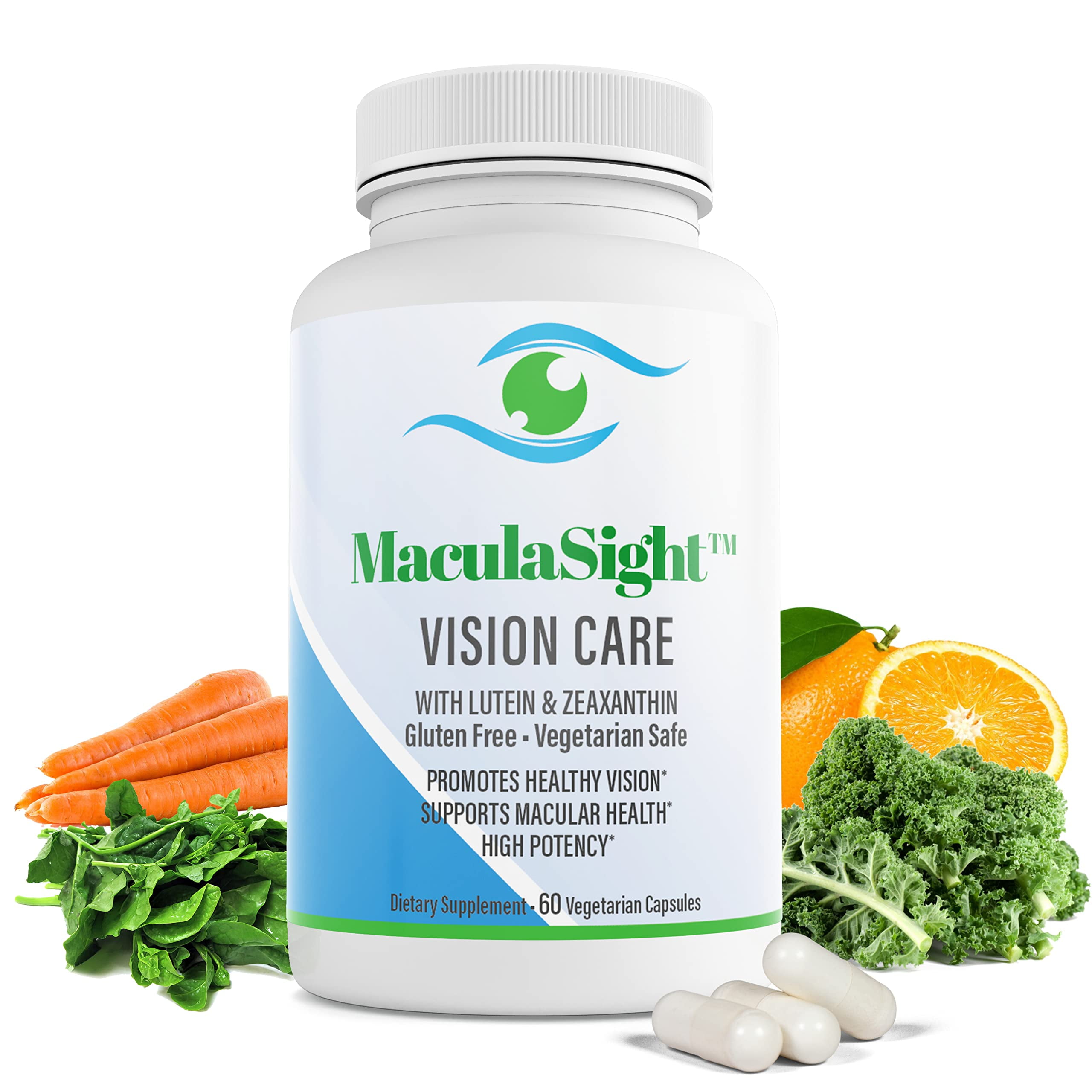 MaculaSight Eye Care Vitamins for Macular Degeneration Lutein