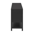 thumbnail image 6 of Farmhouse Console Table with Storage, Wooden Long Sofa Table With 4-Door Cabinet And Adjustable Shelves For Hallway, Entrance, Living Room Furniture, 6 of 9