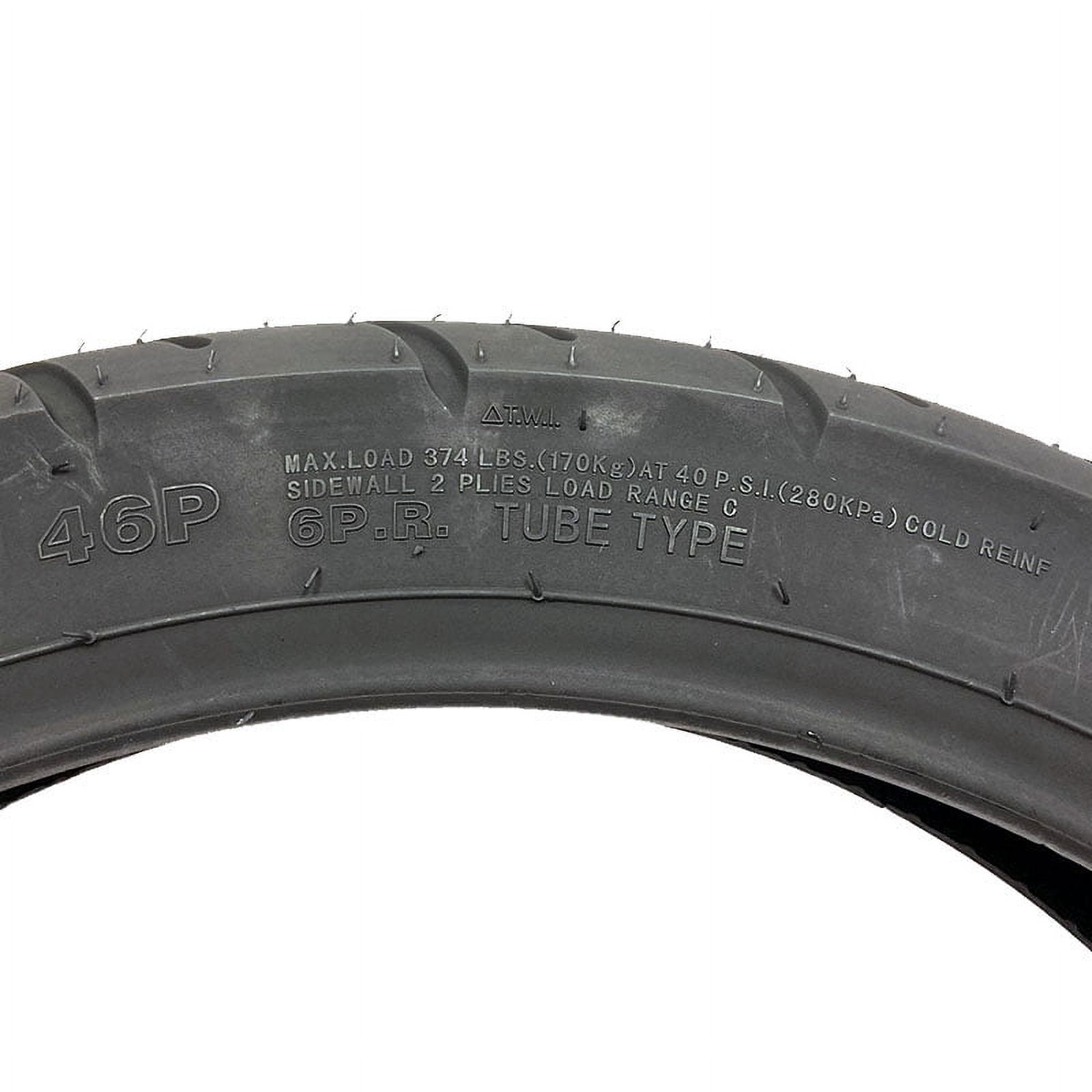 Motorcycle Tire 2.50-16 (80/80-16, 90/80-16) Front or Rear Street Performance Tread (P83)