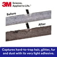thumbnail image 4 of 3M Easy Trap Sweep and Dust Sheets, 1 Roll of 60 8" x 6" Sheets, Disposable Easy Sweep Floor Duster, Picks Up 8x More Dirt, Dust, Sand, Hair, Works on Dry or Wet Surfaces, Hardwood Floors, 59, 4 of 7