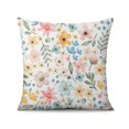thumbnail image 2 of Outdoor Spring Decorations: Farmhouse Linen Pillow Covers, 16x16inch, Set of 2 for Home and Garden Decor, 2 of 7